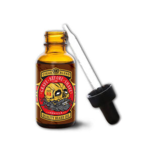 Grave Before Shave Cigar Blend barzdos aliejus (cigarų / vanilės kvapas) 30 ml - Image 2