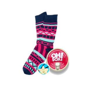 OhSox kojinės „Nautical Rose“ (vanilė)