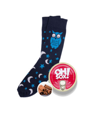 OhSox kojinės „Night Time“ (cinamonas)
