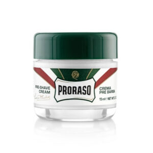 Proraso Green MINI gaivinantis kremas prieš skutimąsi 15 ml