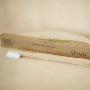 Slowli Standard bambukinis dantų šepetėlis - Image 3
