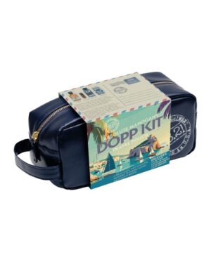 18.21 Man Made plaukų ir kūno priežiūros priemonių rinkinys vyrams Dopp Kit Absolute Mahogany