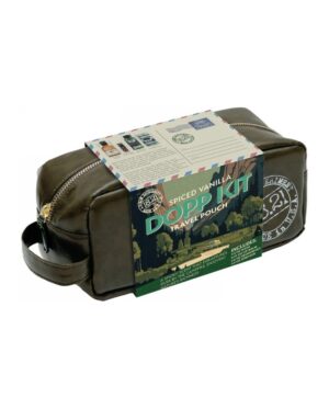 18.21 Man Made plaukų ir kūno priežiūros priemonių rinkinys vyrams Dopp Kit Spiced Vanilla