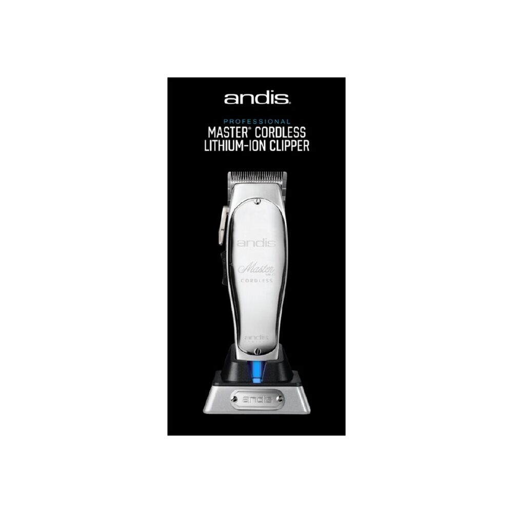 Andis profesionali plaukų kirpimo mašinėlė Master Cordless Lithium-Ion Clipper - 100-240 V - Image 6