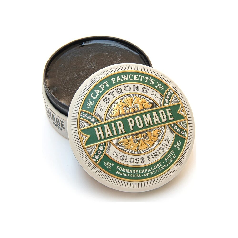 Captain Fawcett stiprios fiksacijos ir žvilgesio plaukų pomada 100 g