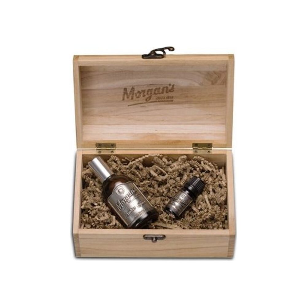 Morgan's Pomade kvepalų rinkinys vyrams Amber Spice