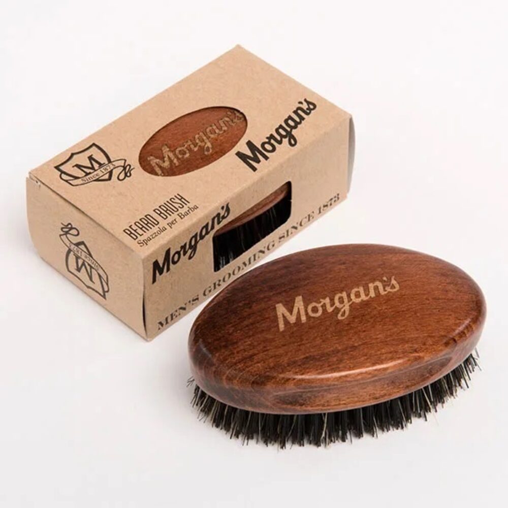 Morgan's Pomade šepetys barzdai Small Beard Brush - Image 2